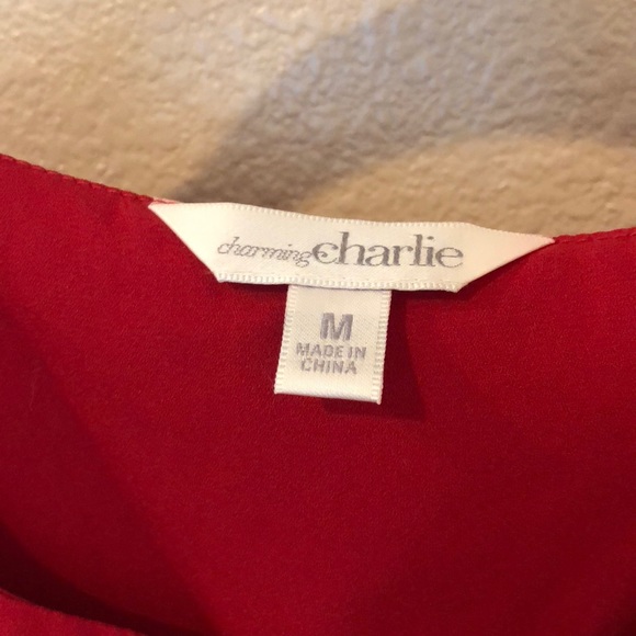 Charming Charlie red dress - Picture 3 of 3